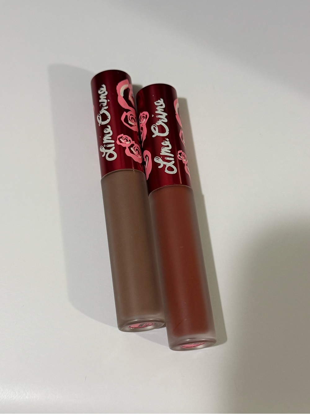 Lime Crime Liquid Lipsticks - Low Cut and Cougar